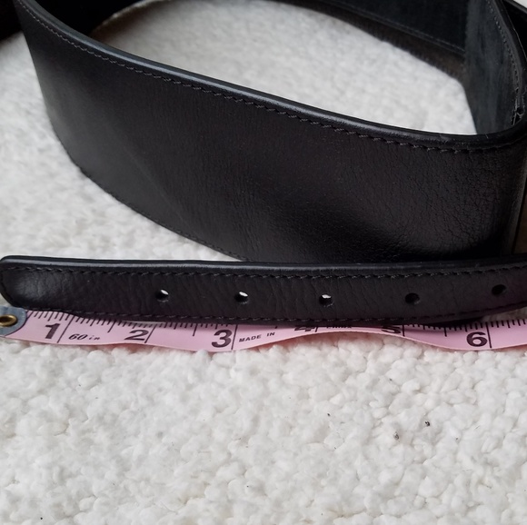 Sold! BCBGMaxAzria black waist belt - Picture 8 of 8